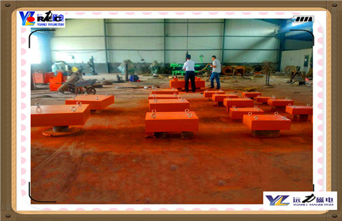 電磁除鐵器廠家，天津電磁除鐵器廠家_懸掛式電磁除鐵器生產(chǎn)廠家品牌_遠力磁電除鐵器廠家好