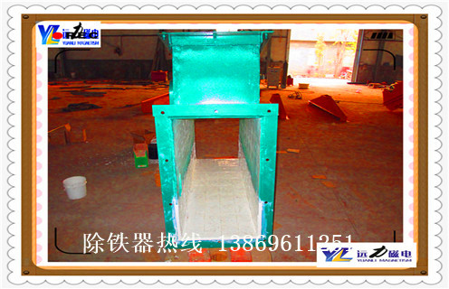 不銹鋼管道除鐵器，西藏不銹鋼管道除鐵器遠力_西藏不銹鋼管道除鐵器應用安裝示意圖型12000高斯_可定制工作原理