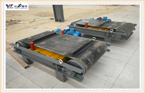 帶式永磁除鐵器生產(chǎn)廠家，山東帶式永磁除鐵器生產(chǎn)廠家_懸掛式電磁除鐵器生產(chǎn)廠家品牌_遠力磁電除鐵器廠家好