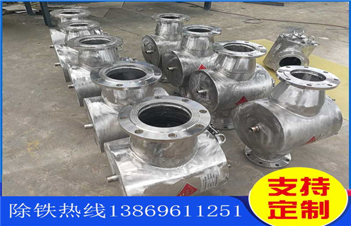 管道除鐵器，廣東管道除鐵器原理_廣東管道除鐵器原理應(yīng)用安裝示意圖型12000高斯_可定制工作原理 