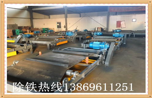 建筑垃圾，鋼渣處理為什么都喜歡用帶式除鐵器?